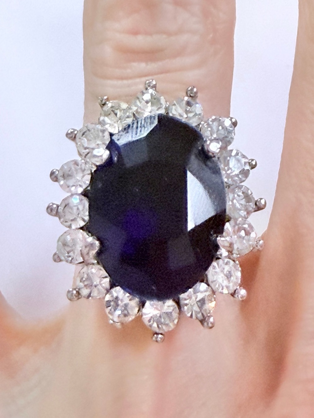 Princess Diana ring replica size 5.5